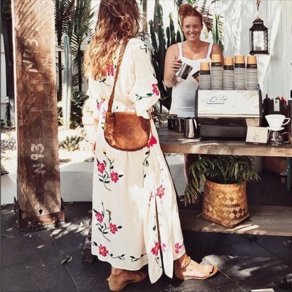 Spell Sayulita Embroidered Kaftan - Picture 6 of 9